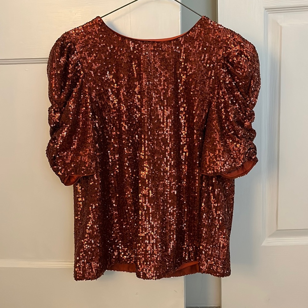 Sequin top
